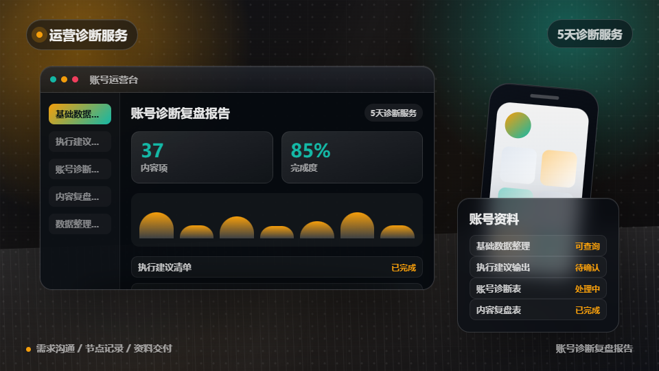 账号诊断复盘报告