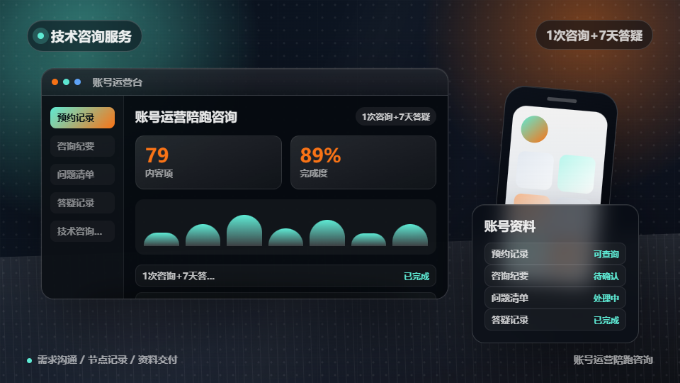 账号运营陪跑咨询